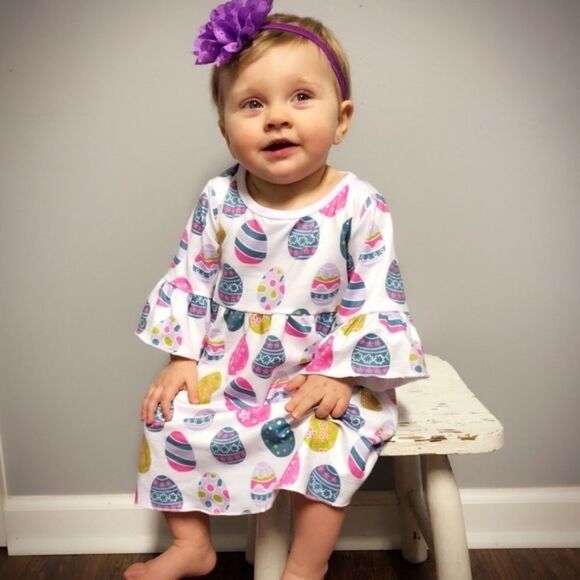 Easter
Egg Baby Girl Dress - Picture 3 of 7